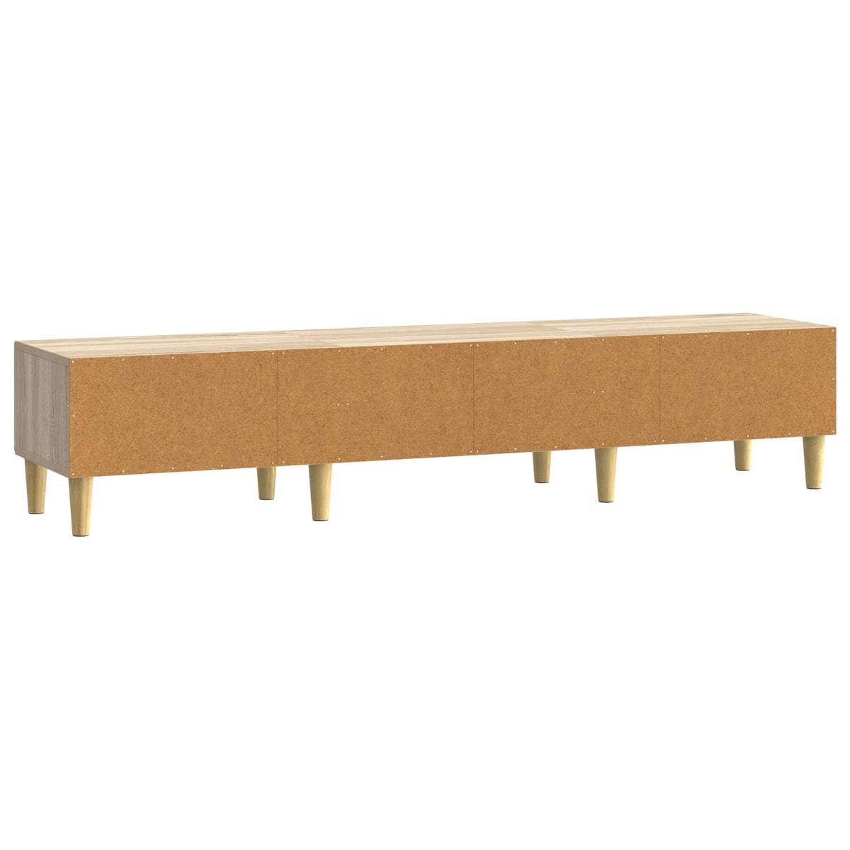 TV-Schränk 147 x 34,5 x 30 cm Sonoma-Eiche Holzwerkstoff