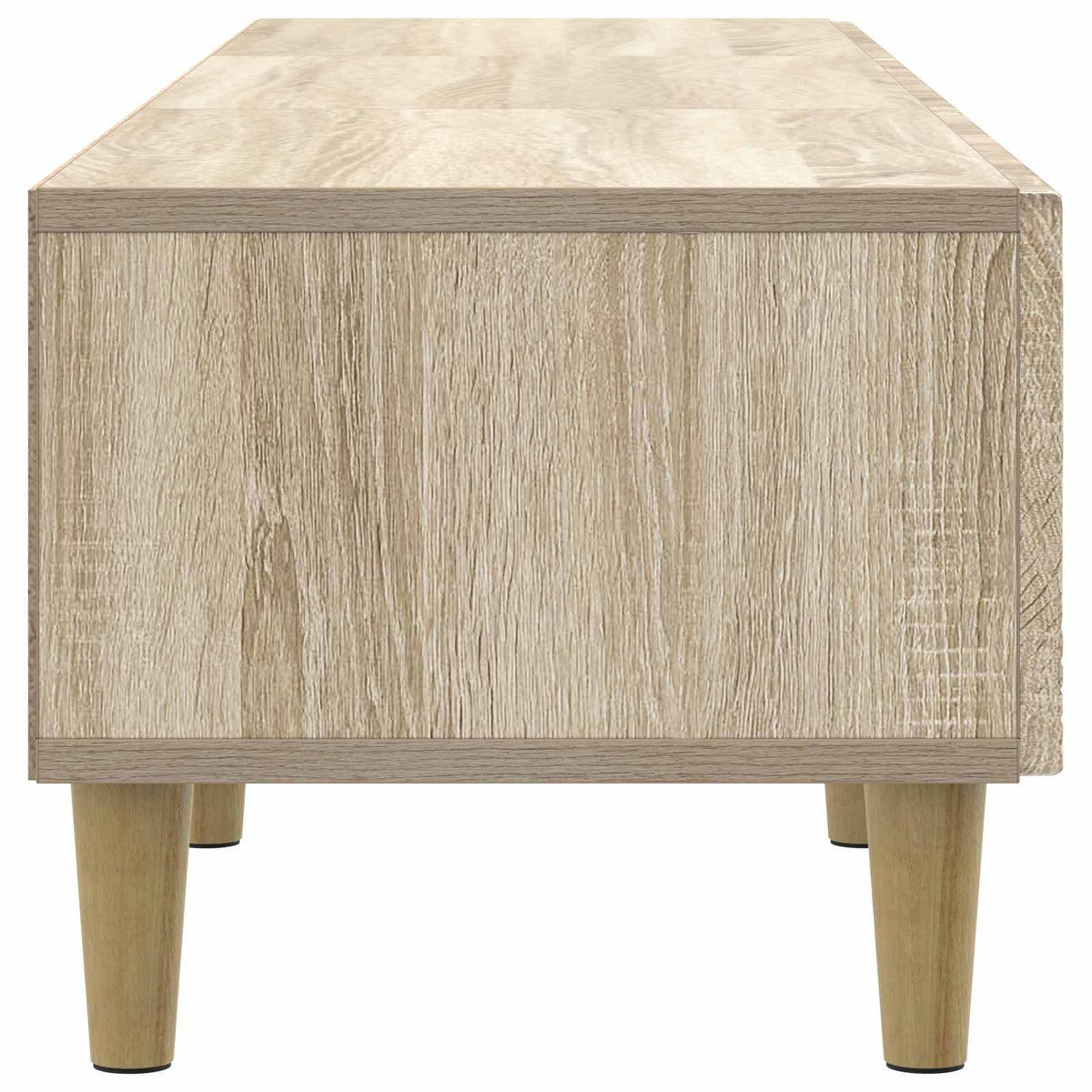 TV-Schränk 147 x 34,5 x 30 cm Sonoma-Eiche Holzwerkstoff
