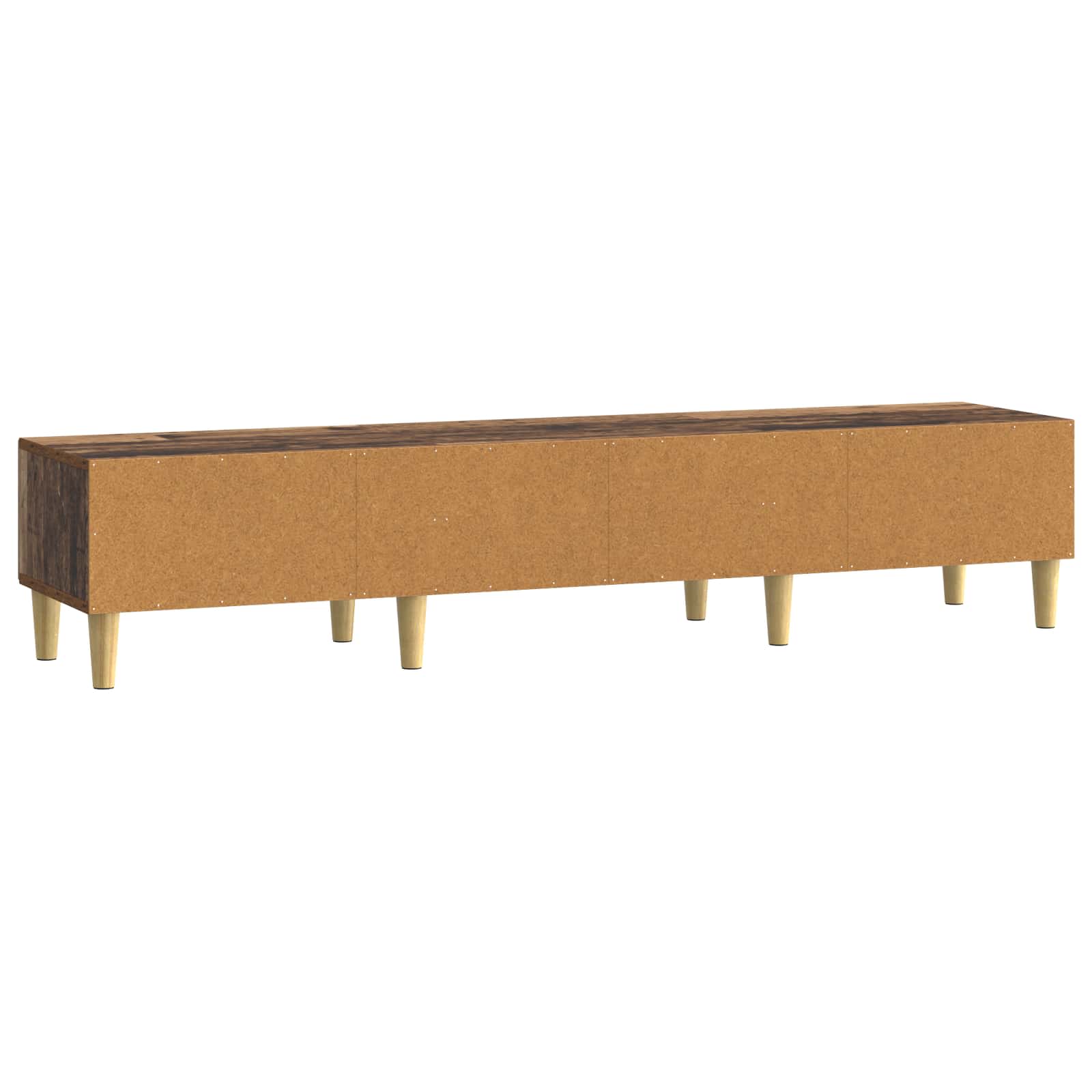 TV-Schränk 147 x 34,5 x 30 cm Altholz Holzwerkstoff