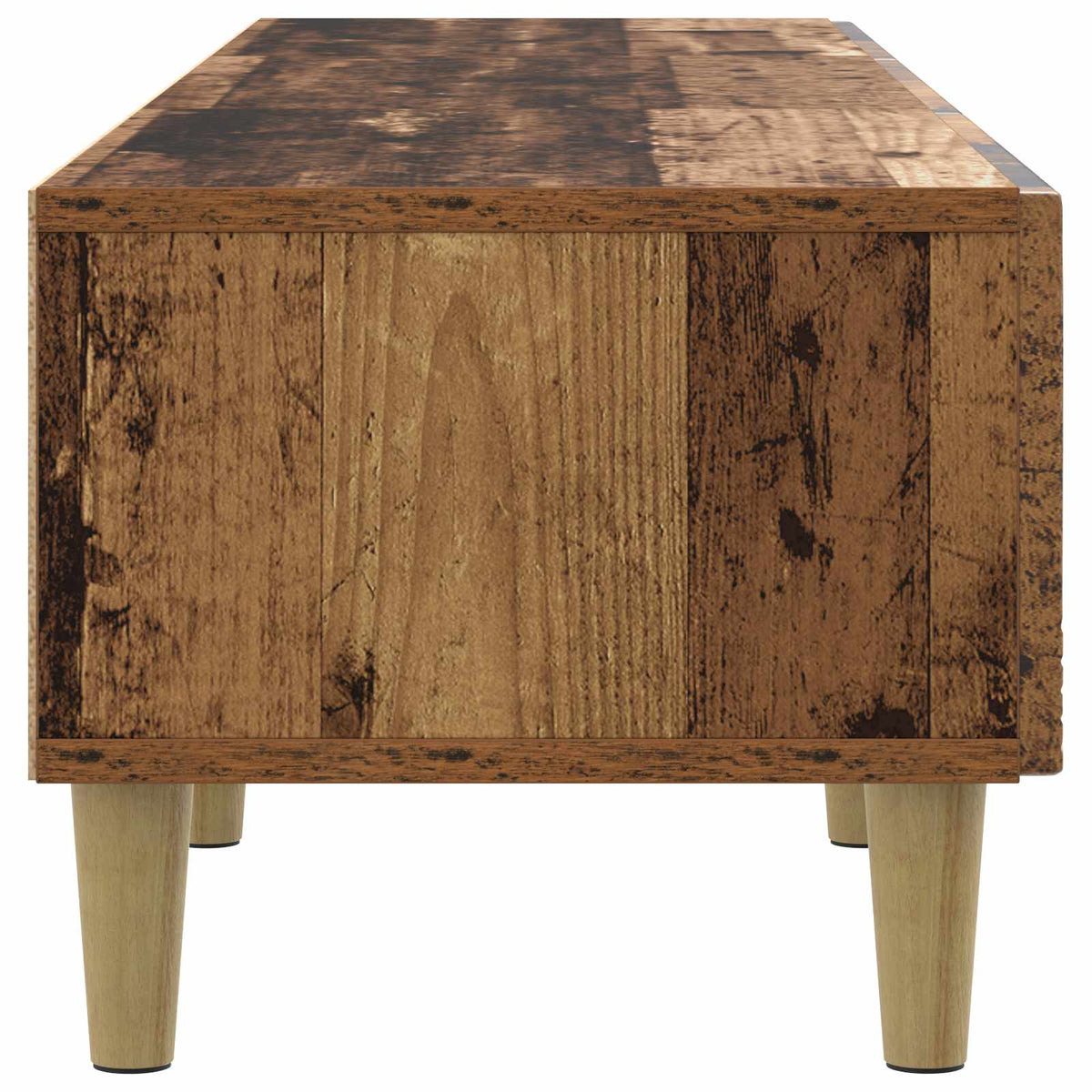 TV-Schränk 147 x 34,5 x 30 cm Altholz Holzwerkstoff