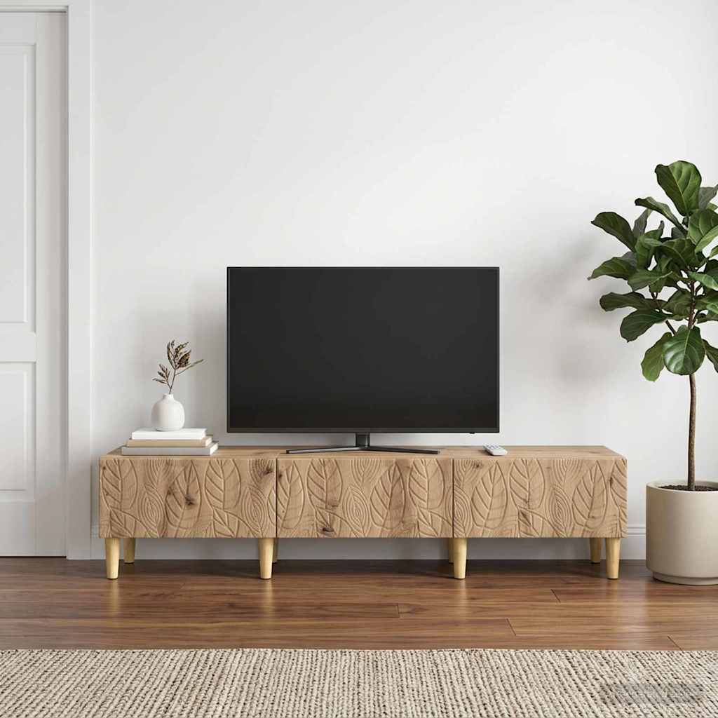 TV-Schränk 147 x 34,5 x 30 cm Artisan-Eiche Holzwerkstoff