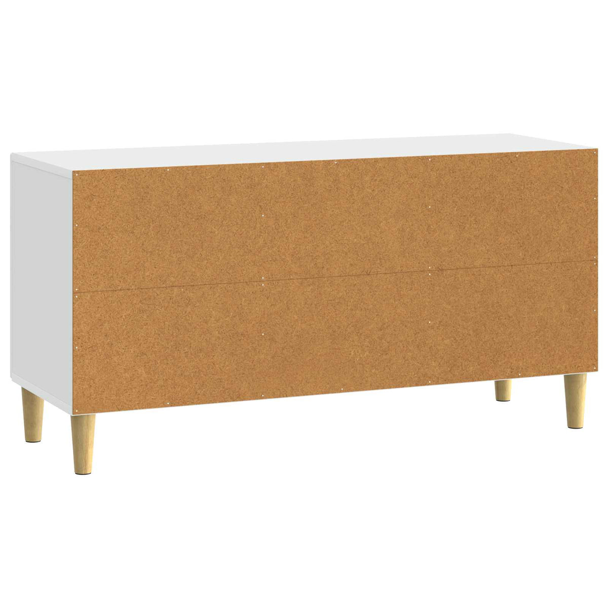 TV-Schränk 99 x 34,5 x 50 cm Weiß Holzwerkstoff
