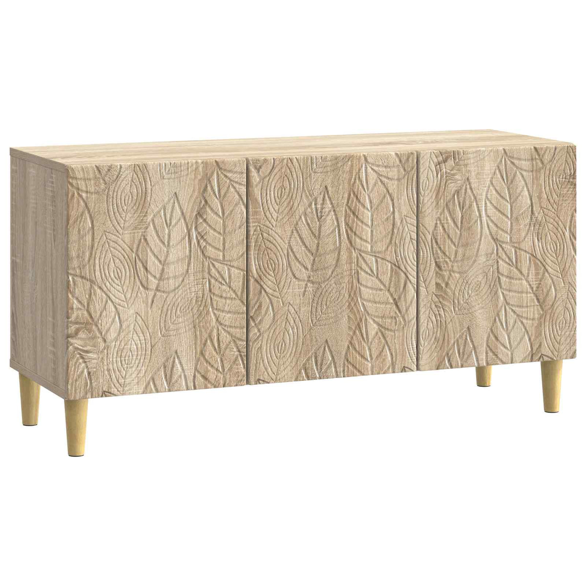 TV-Schränk 99 x 34,5 x 50 cm Sonoma-Eiche Holzwerkstoff