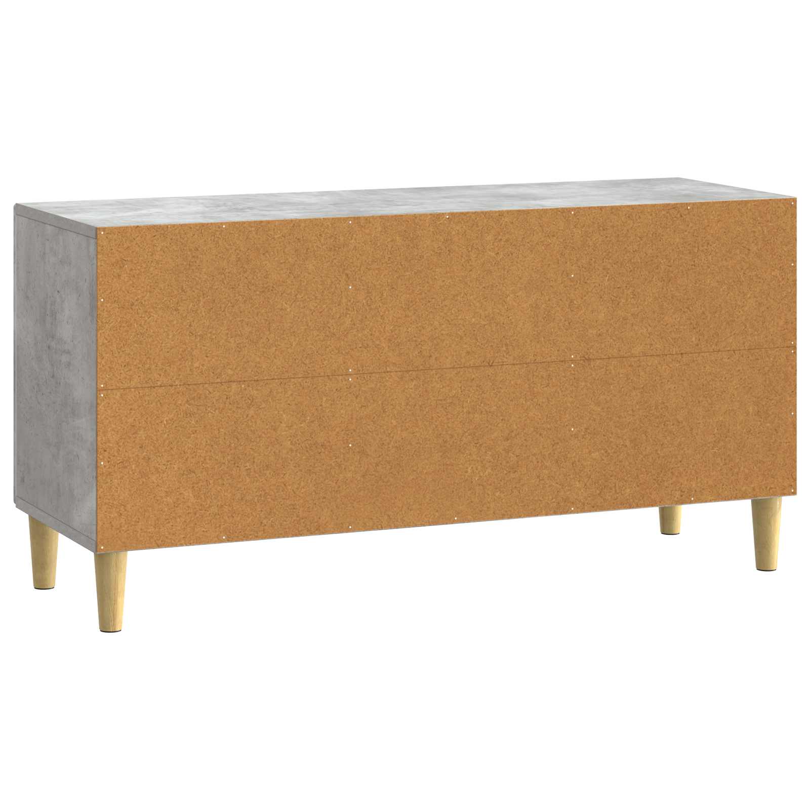 TV-Schränk 99 x 34,5 x 50 cm Betongrau Holzwerkstoff