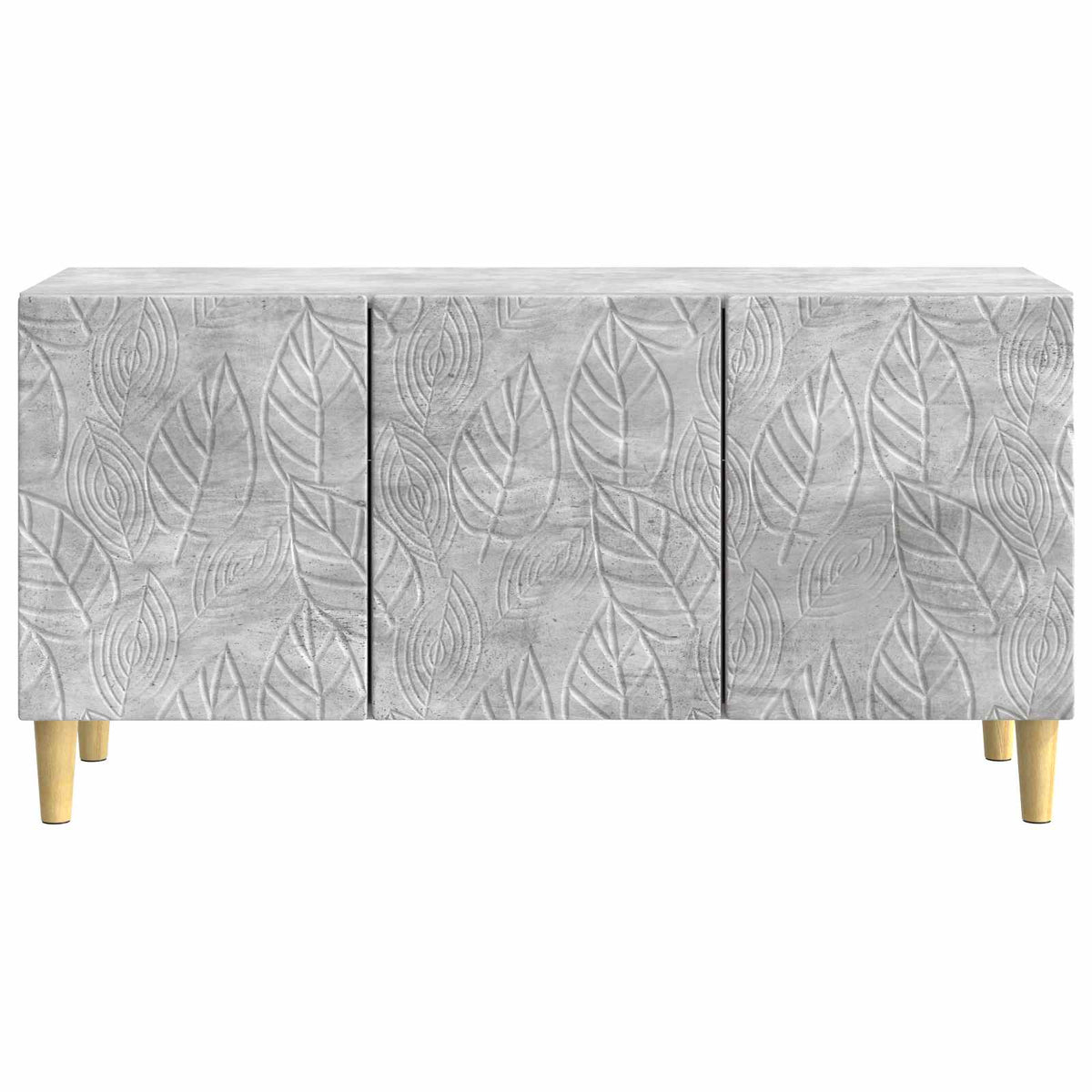 TV-Schränk 99 x 34,5 x 50 cm Betongrau Holzwerkstoff