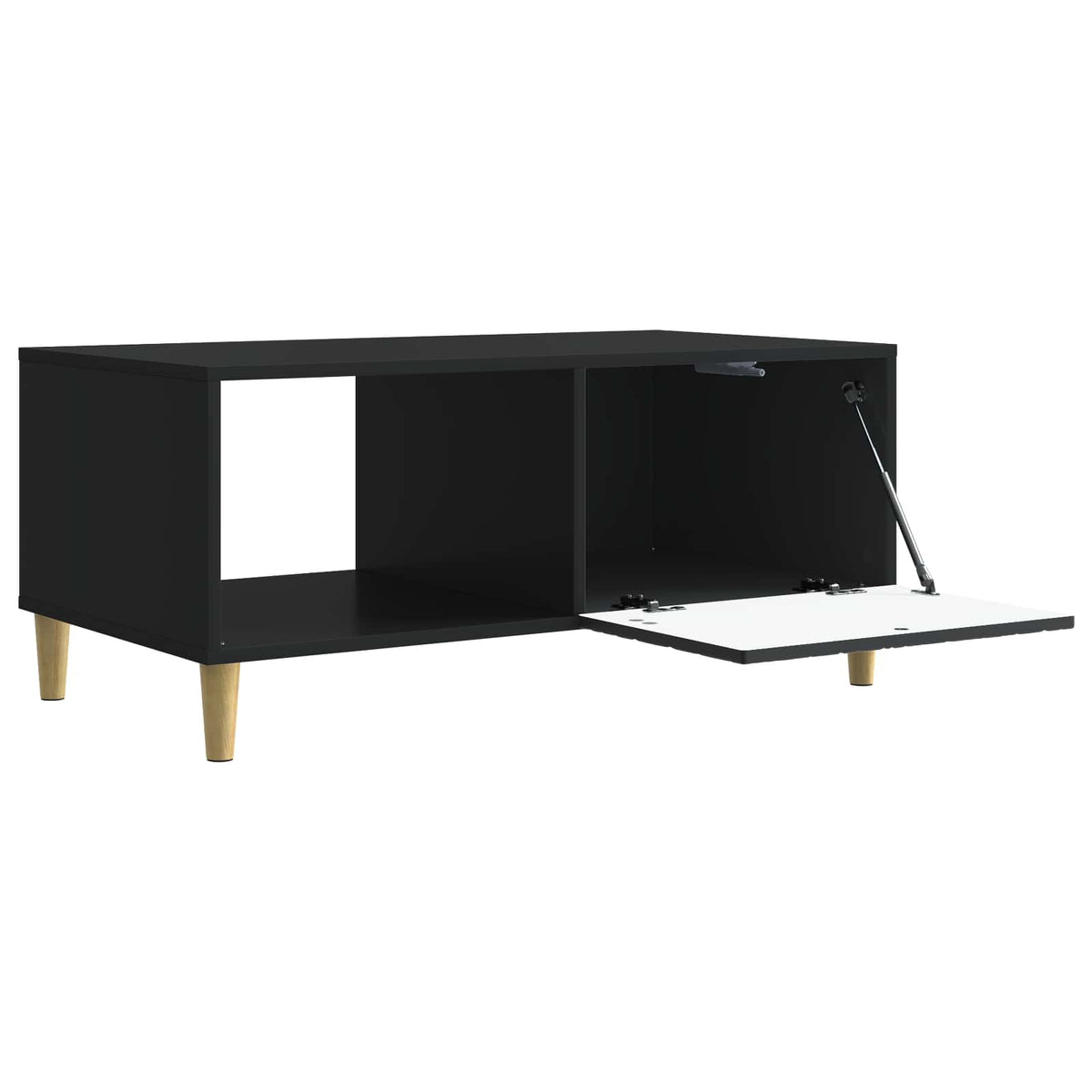 Couchtisch Schwarz 90 x 50 x 40 cm Holzwerkstoff