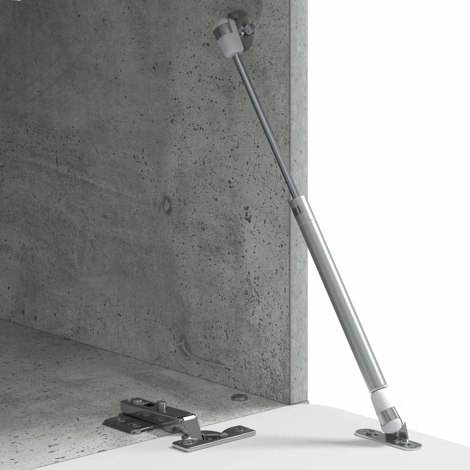 Couchtisch Betongrau 90 x 50 x 40 cm Holzwerkstoff