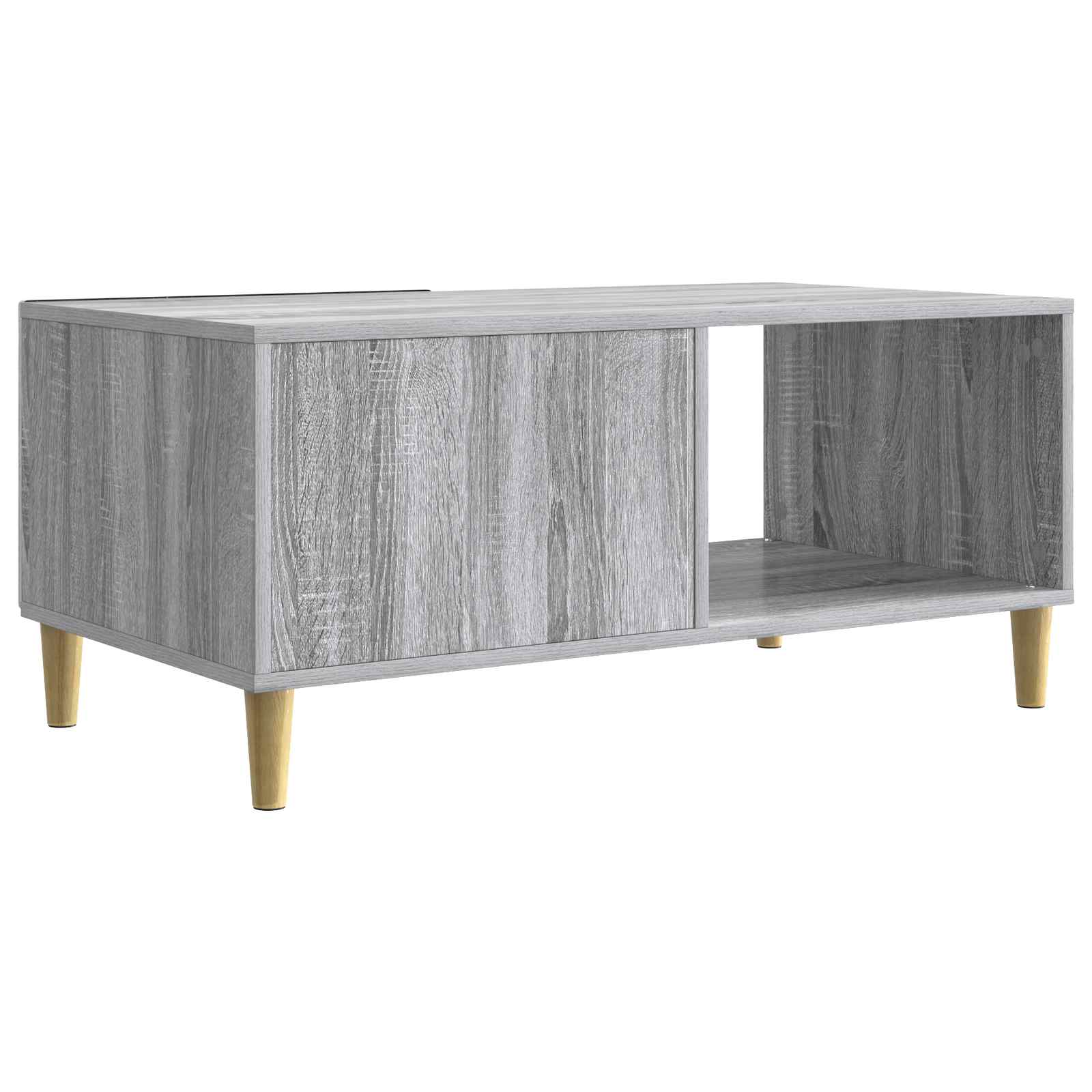 Couchtisch Sonoma-Grau 90 x 50 x 40 cm Holzwerkstoff