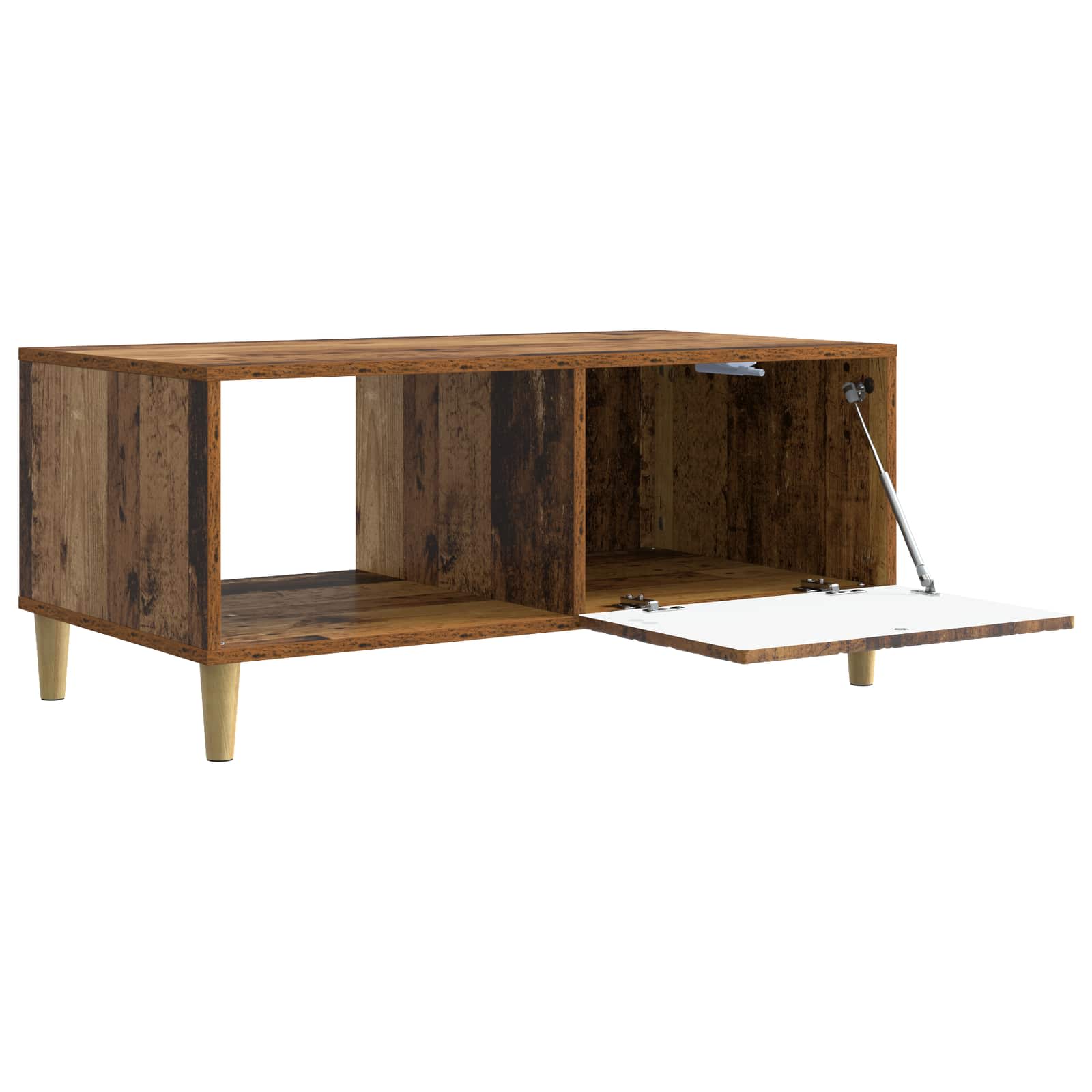Couchtisch Altholz 90 x 50 x 40 cm Holzwerkstoff