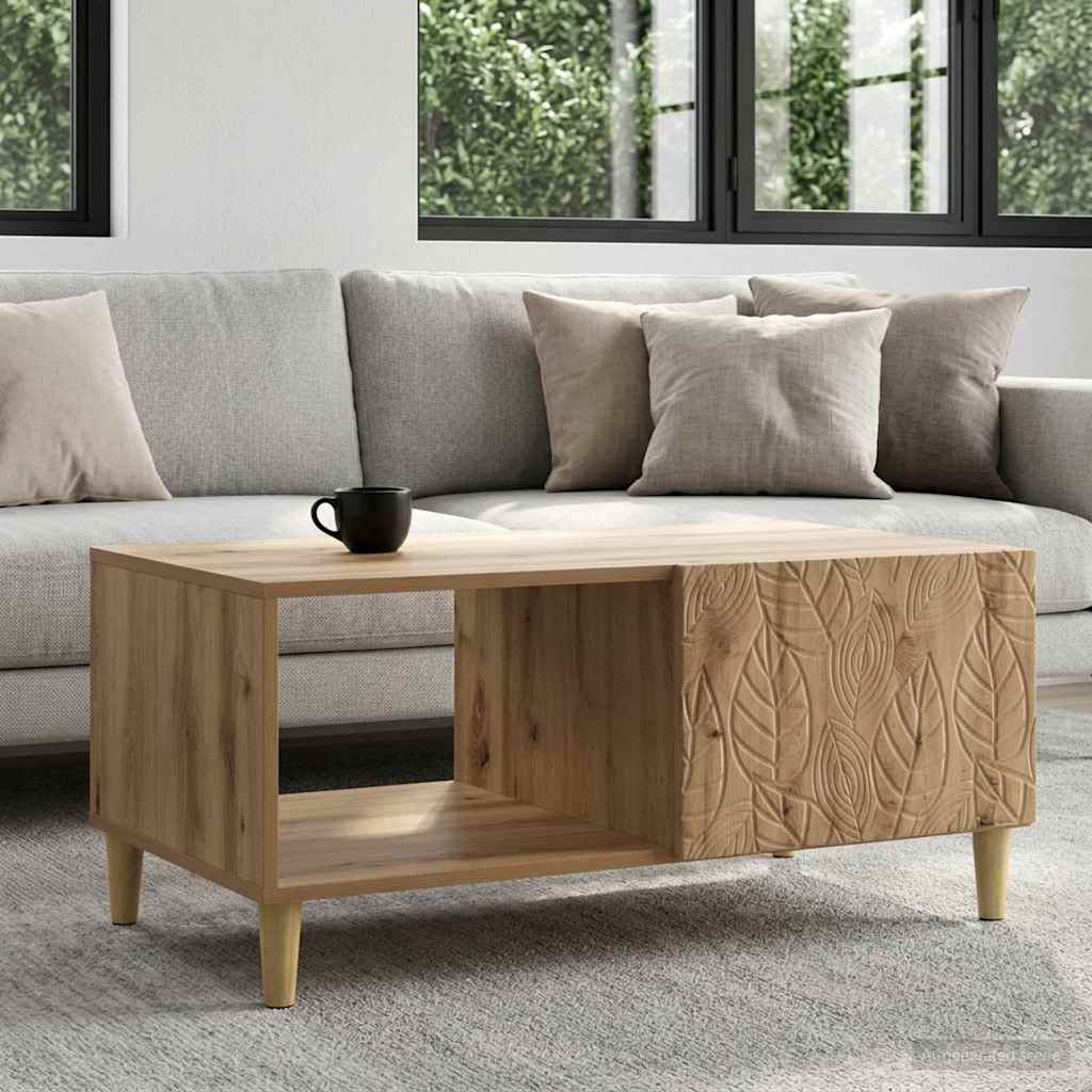 Couchtisch Artisan-Eiche 90 x 50 x 40 cm Holzwerkstoff