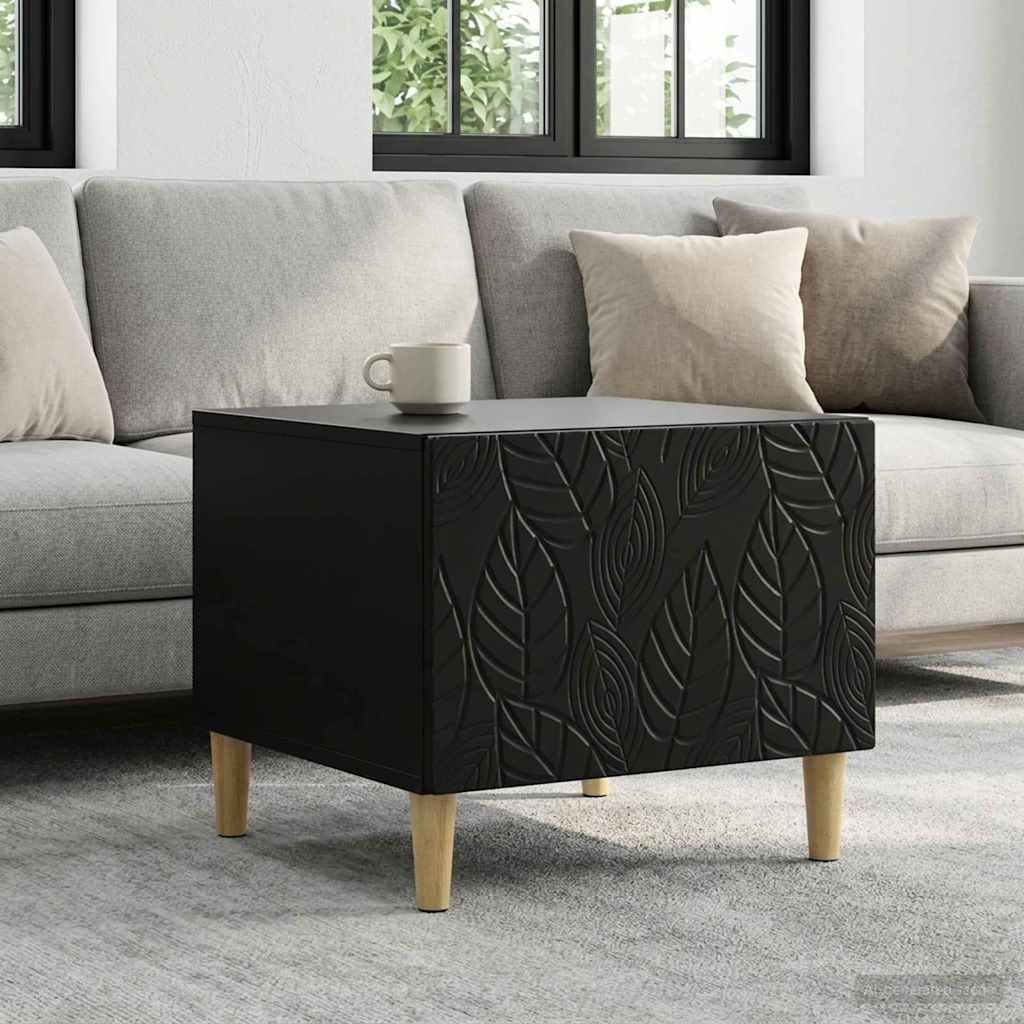 Couchtisch Schwarz 50 x 49 x 40 cm Holzwerkstoff