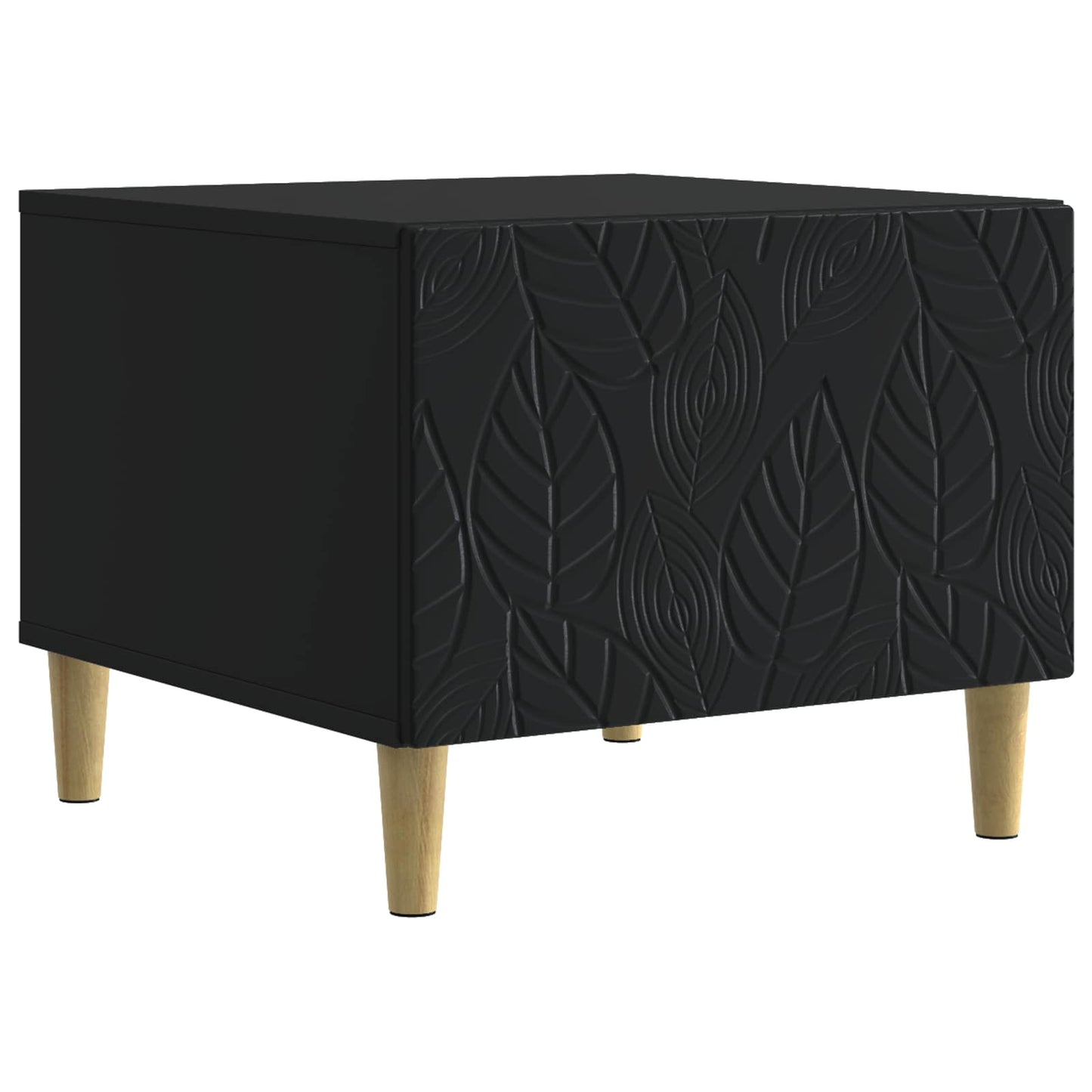 Couchtisch Schwarz 50 x 49 x 40 cm Holzwerkstoff
