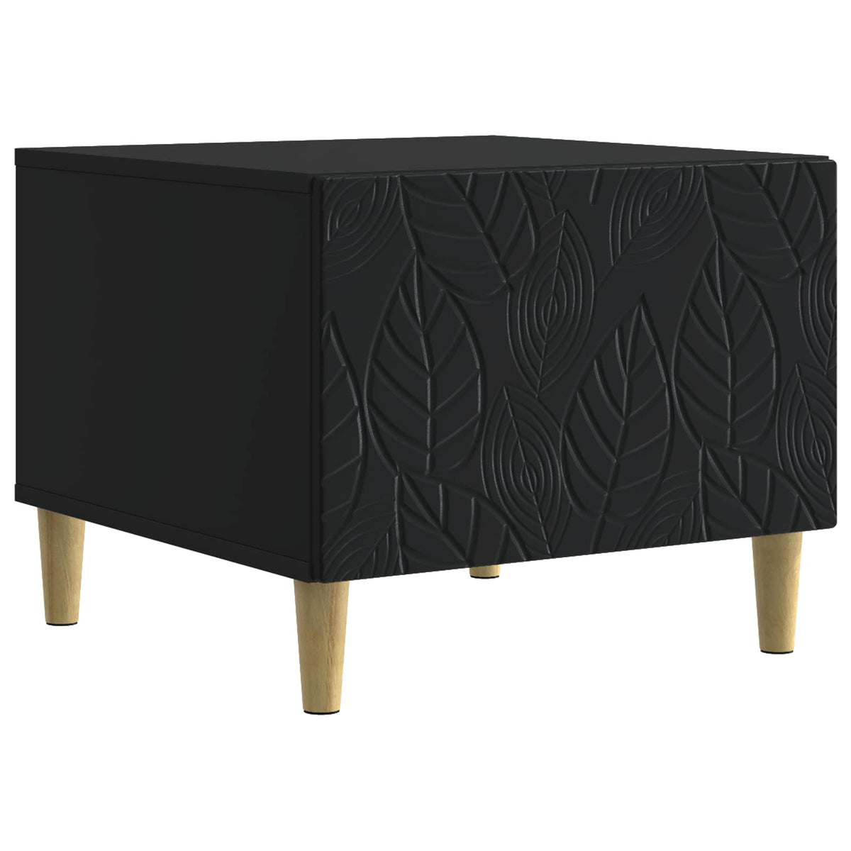 Couchtisch Schwarz 50 x 49 x 40 cm Holzwerkstoff