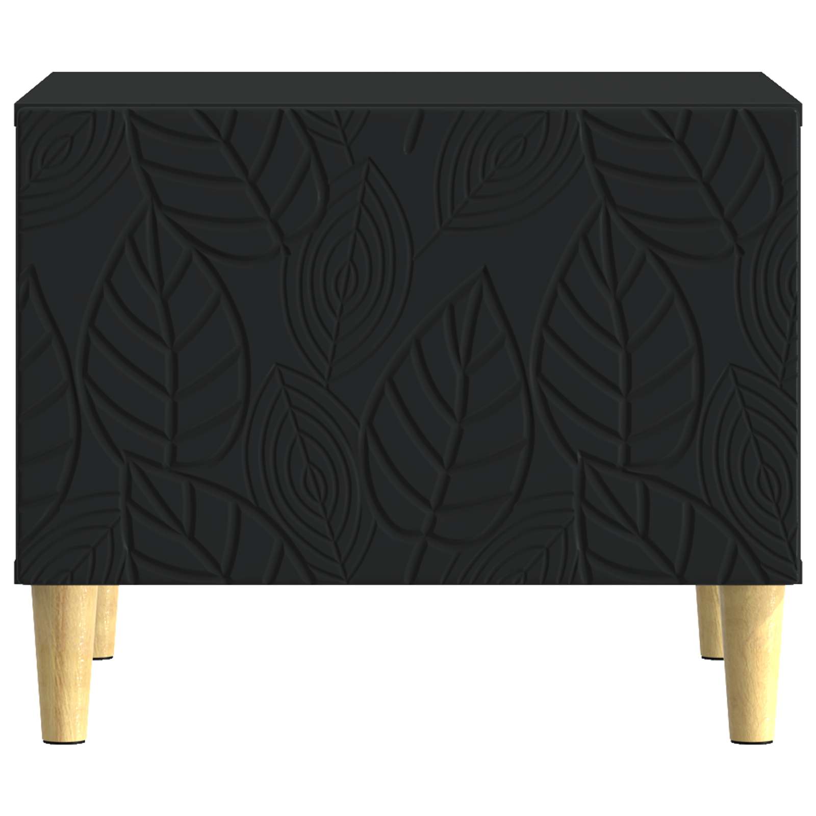 Couchtisch Schwarz 50 x 49 x 40 cm Holzwerkstoff