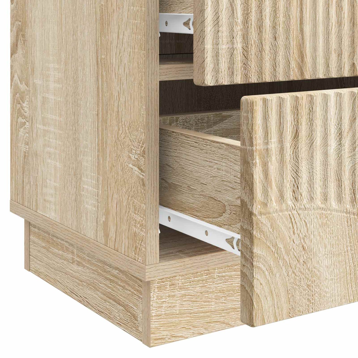 Nachttisch Sonoma-Eiche 43 x 34,5 x 44,5 cm Holzwerkstoff