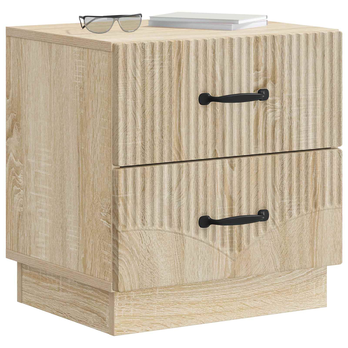 Nachttisch Sonoma-Eiche 43 x 34,5 x 44,5 cm Holzwerkstoff