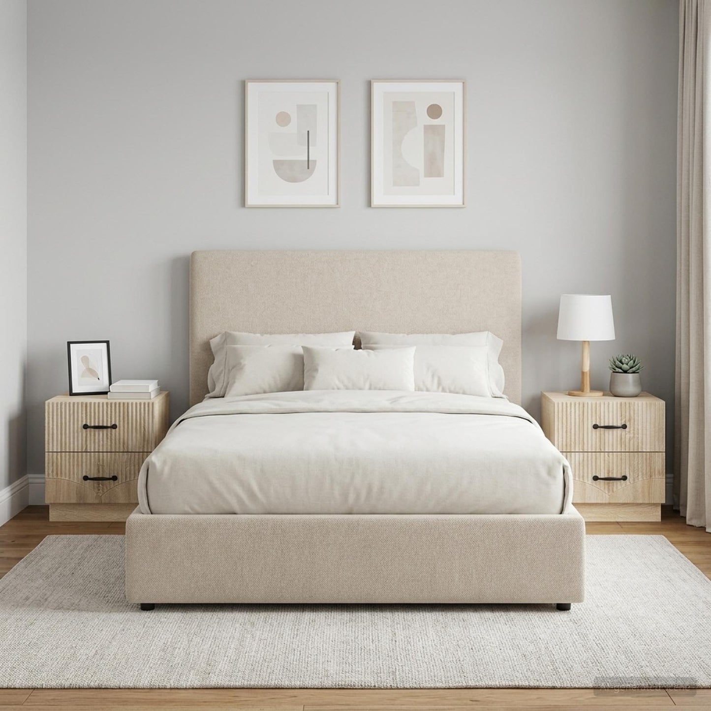 Nachttisch 2 stk. Sonoma-Eiche 43 x 34,5 x 44,5 cm