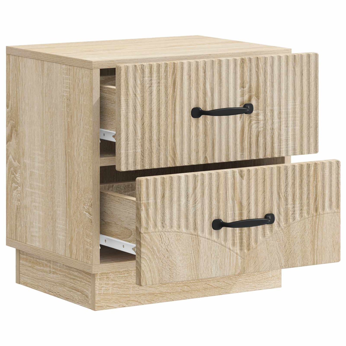 Nachttisch 2 stk. Sonoma-Eiche 43 x 34,5 x 44,5 cm