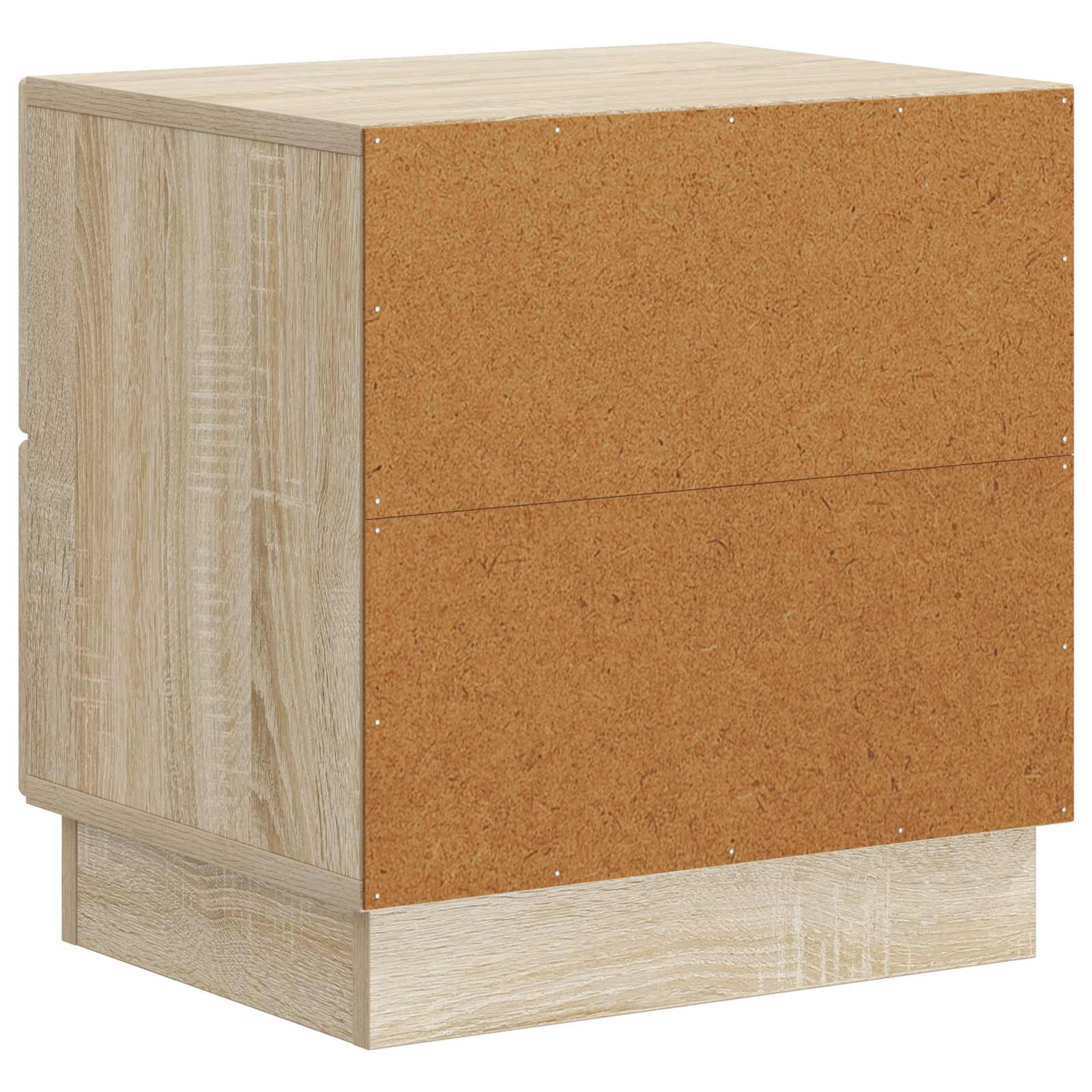 Nachttisch 2 stk. Sonoma-Eiche 43 x 34,5 x 44,5 cm