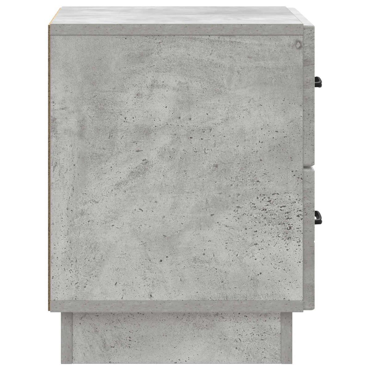 Nachttisch Betongrau 43 x 34,5 x 44,5 cm Holzwerkstoff