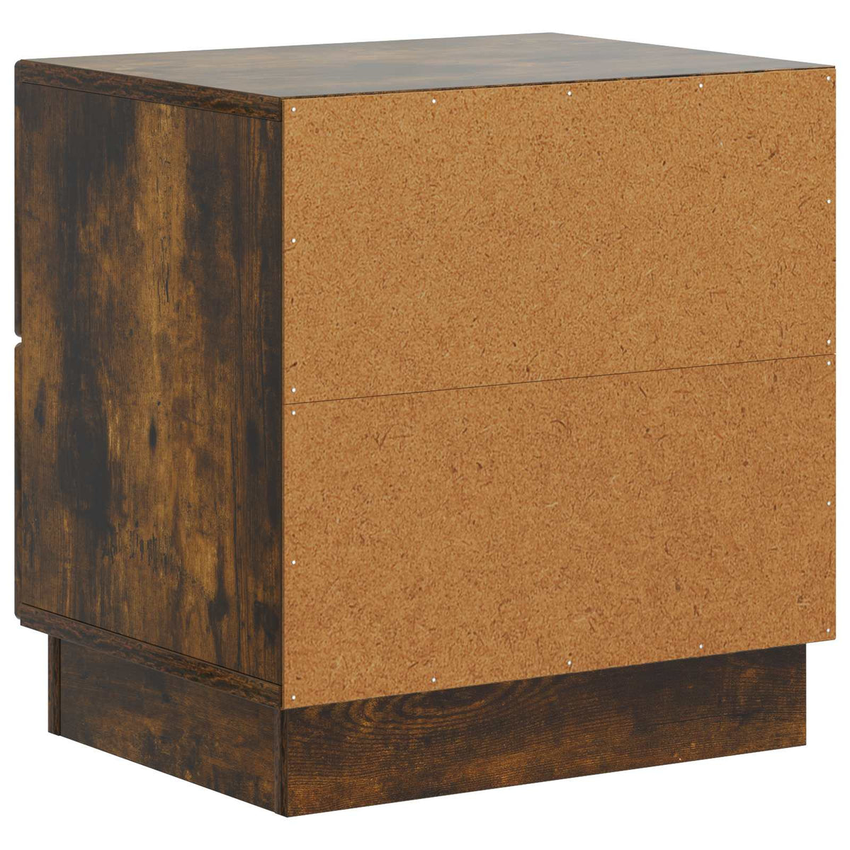 Nachttisch 2 stk. Geräucherte Eiche 43 x 34,5 x 44,5 cm