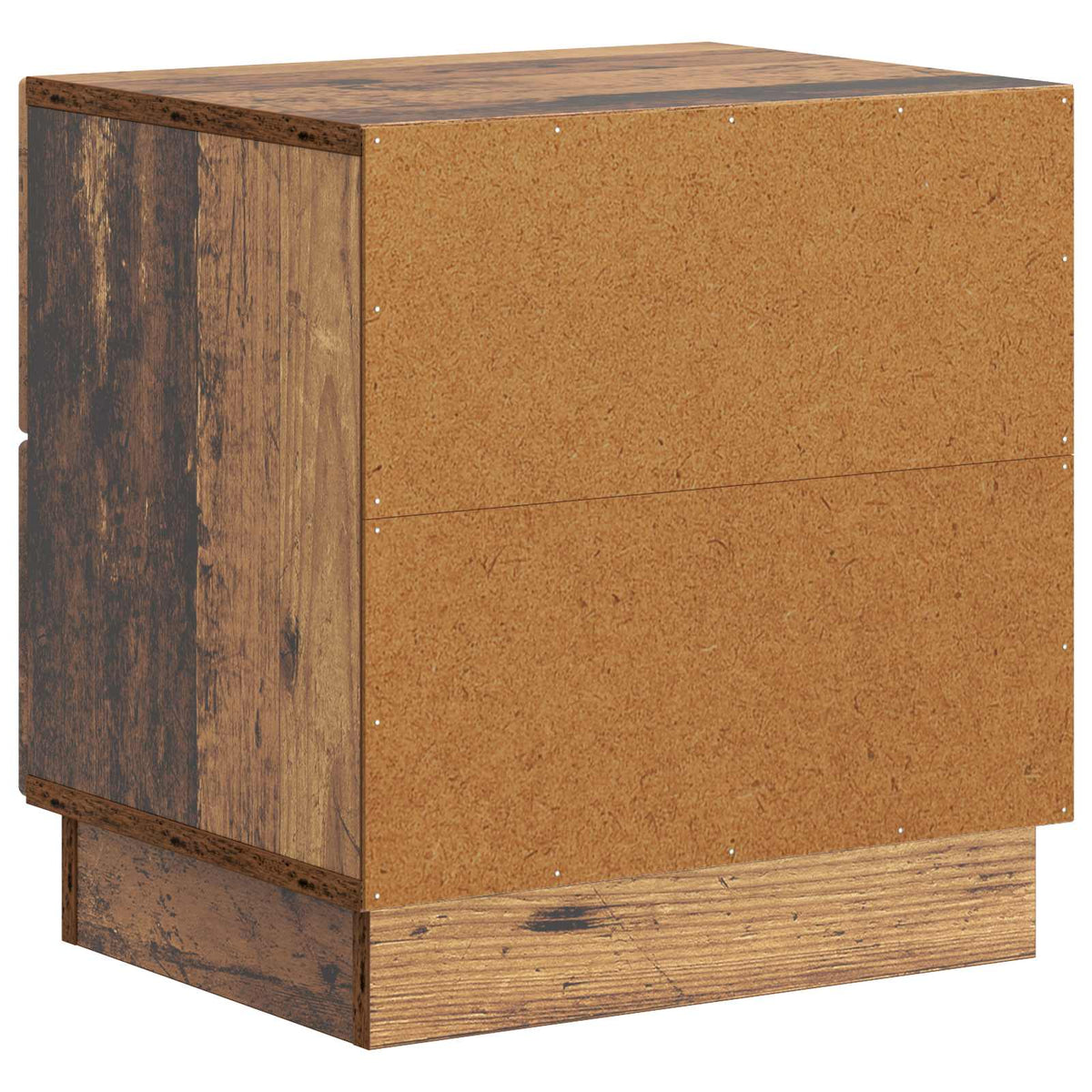 Nachttisch 2 stk. Altholz 43 x 34,5 x 44,5 cm Holzwerkstoff