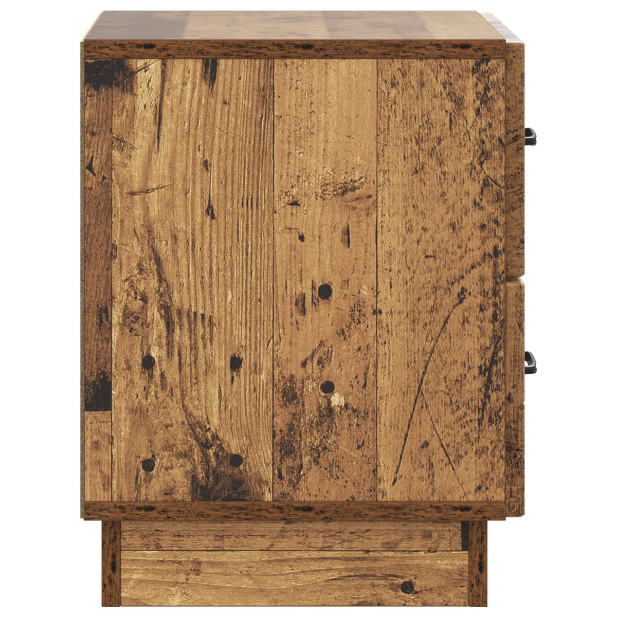 Nachttisch 2 stk. Altholz 43 x 34,5 x 44,5 cm Holzwerkstoff