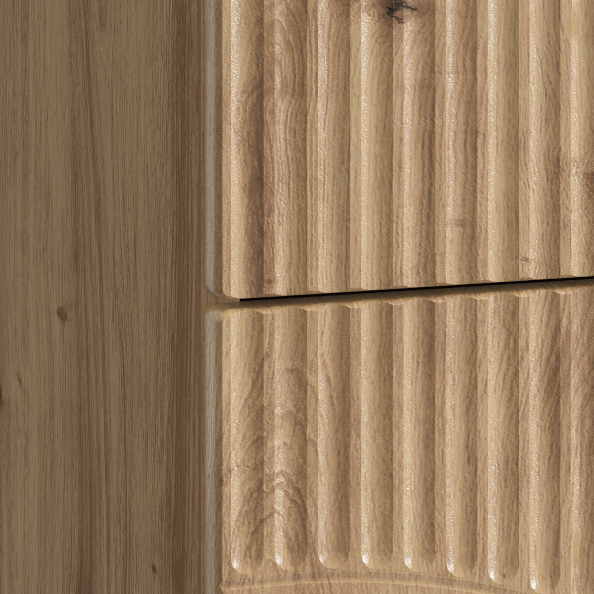 Nachttisch 2 stk. Artisan-Eiche 43 x 34,5 x 44,5 cm