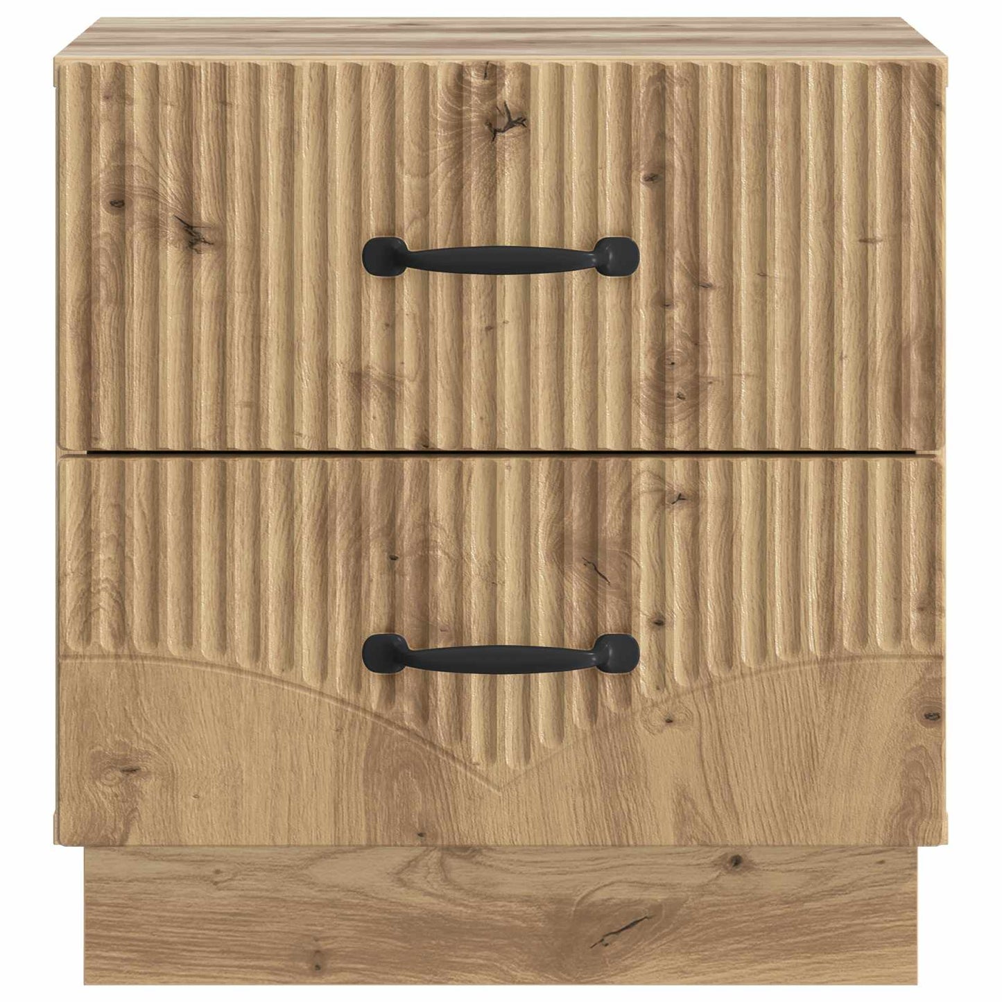 Nachttisch 2 stk. Artisan-Eiche 43 x 34,5 x 44,5 cm