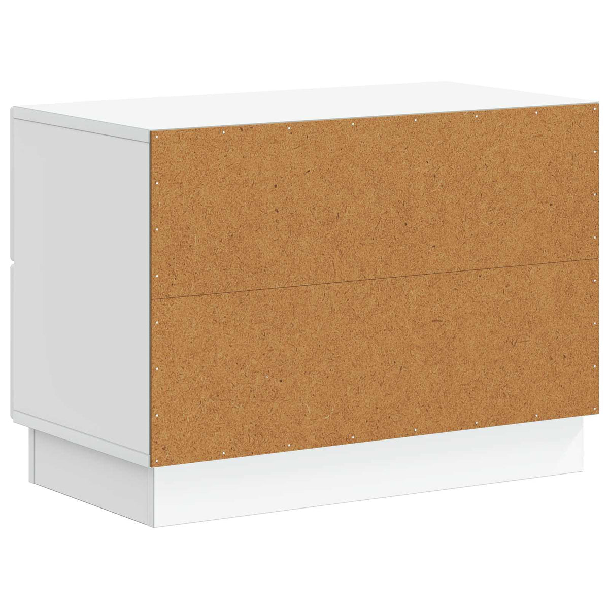 Nachttisch Weiß 62 x 34,5 x 44,5 cm Holzwerkstoff