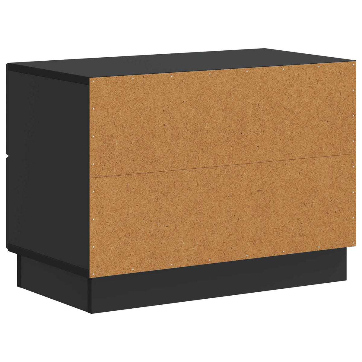 Nachttisch Schwarz 62 x 34,5 x 44,5 cm Holzwerkstoff