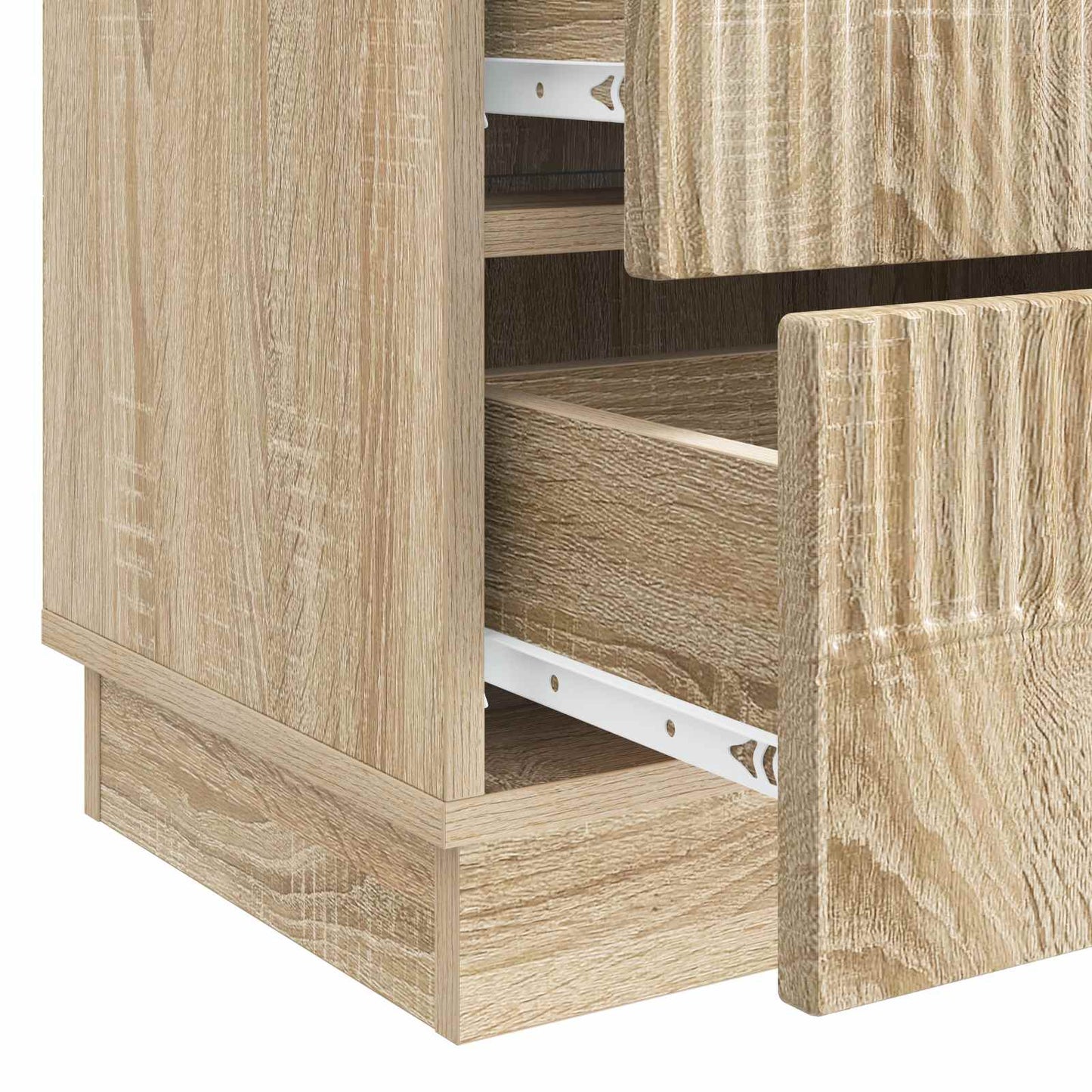Nachttisch Sonoma-Eiche 62 x 34,5 x 44,5 cm Holzwerkstoff
