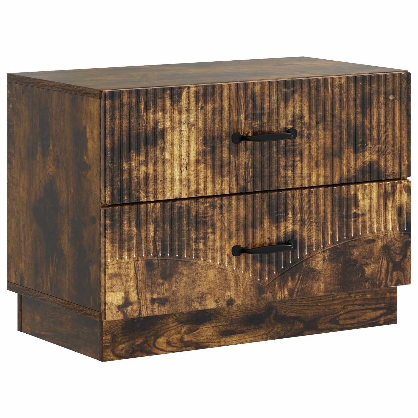 Nachttisch Räuchereiche 62 x 34,5 x 44,5 cm Holzwerkstoff