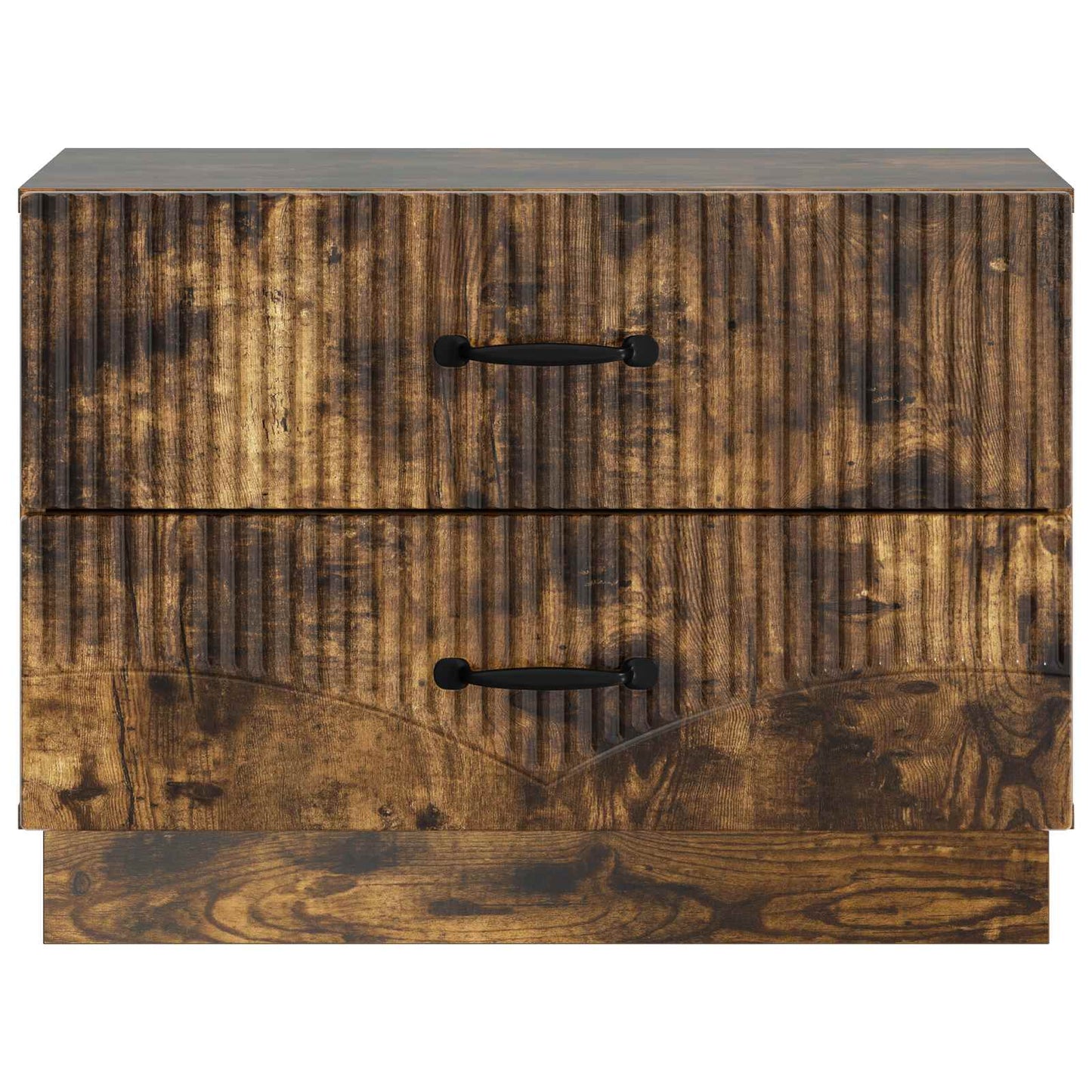 Nachttisch Räuchereiche 62 x 34,5 x 44,5 cm Holzwerkstoff