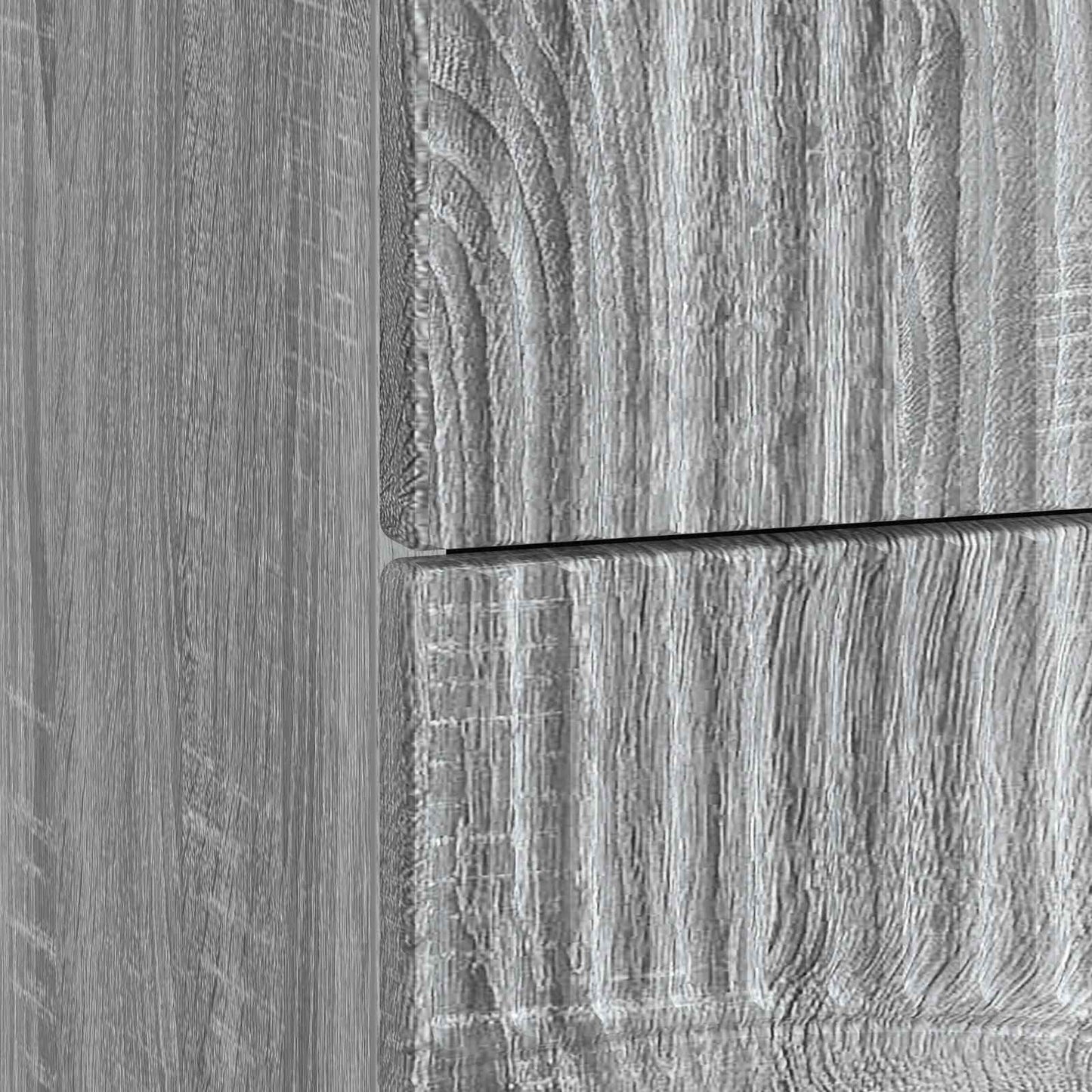 Nachttisch Sonoma-Grau 62 x 34,5 x 44,5 cm Holzwerkstoff