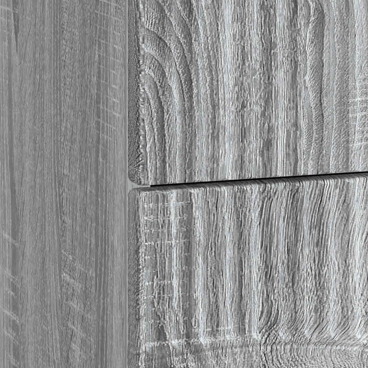 Nachttisch Sonoma-Grau 62 x 34,5 x 44,5 cm Holzwerkstoff
