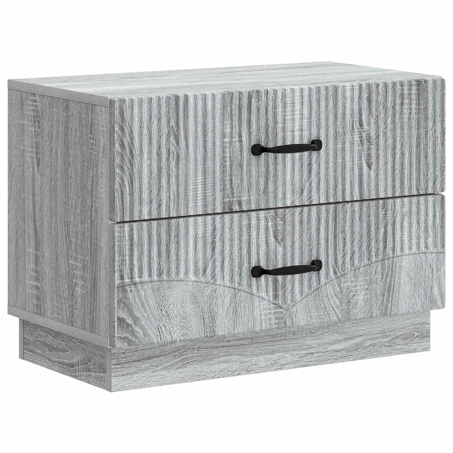 Nachttisch Sonoma-Grau 62 x 34,5 x 44,5 cm Holzwerkstoff