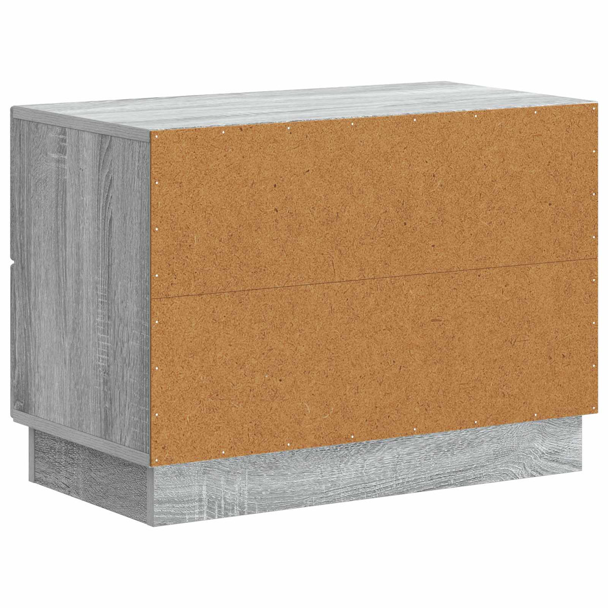 Nachttisch Sonoma-Grau 62 x 34,5 x 44,5 cm Holzwerkstoff