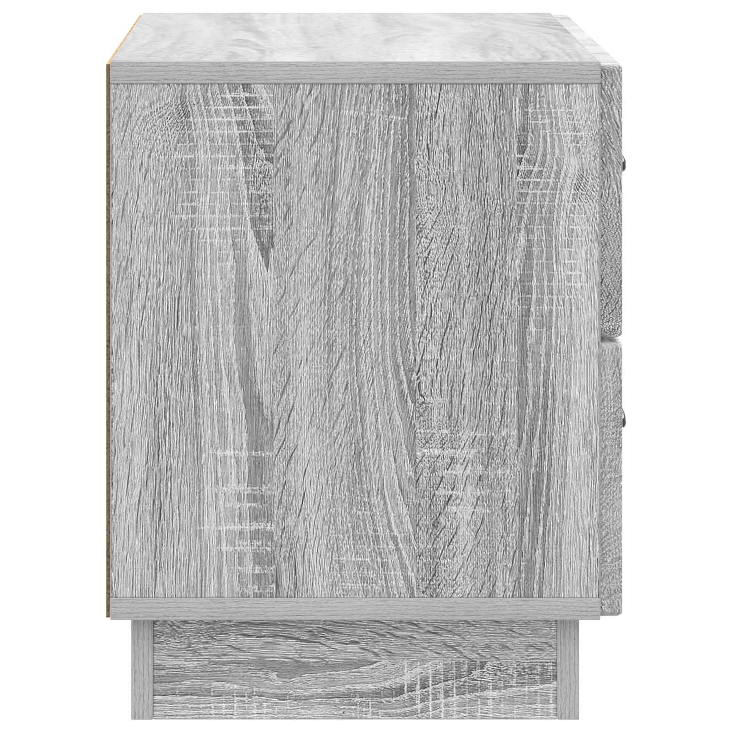 Nachttisch Sonoma-Grau 62 x 34,5 x 44,5 cm Holzwerkstoff