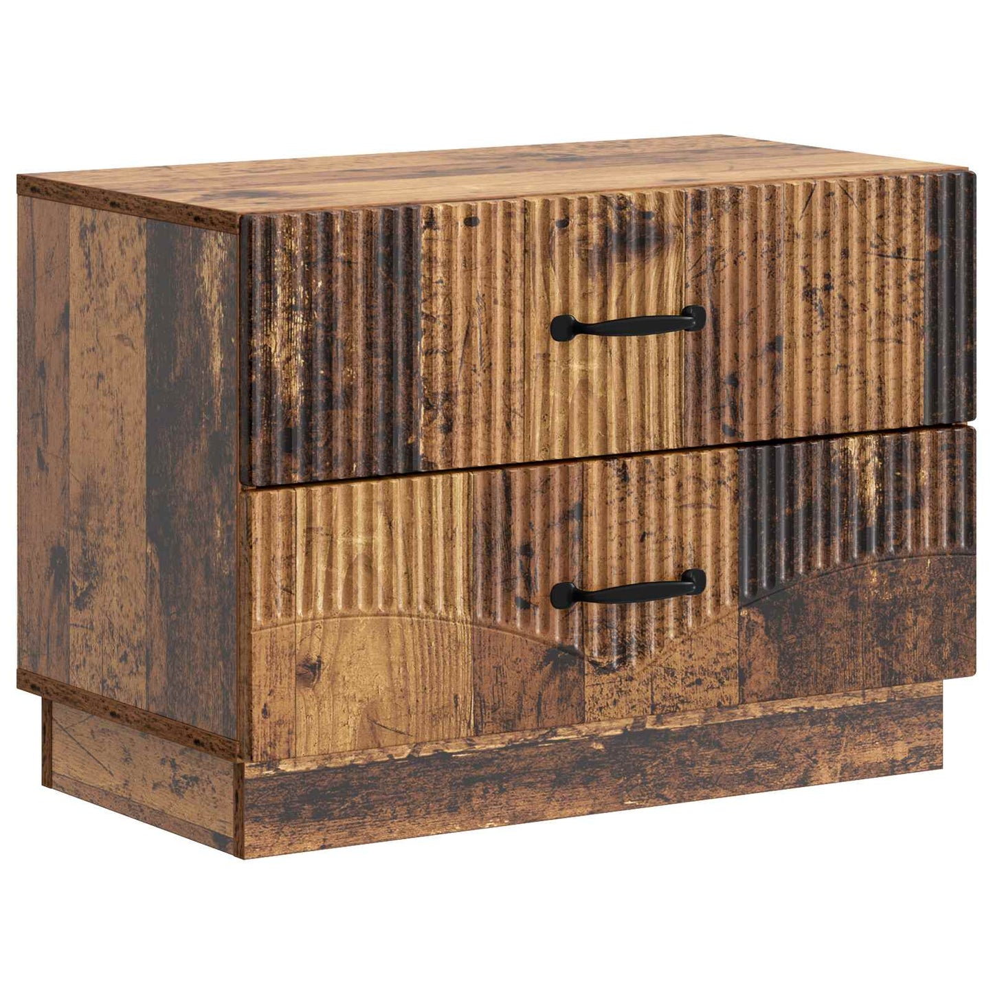 Nachttisch Altholz 62 x 34,5 x 44,5 cm Holzwerkstoff