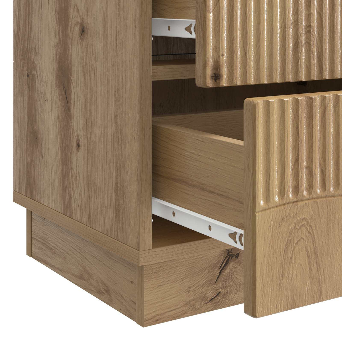 Nachttisch Artisan-Eiche 62 x 34,5 x 44,5 cm Holzwerkstoff