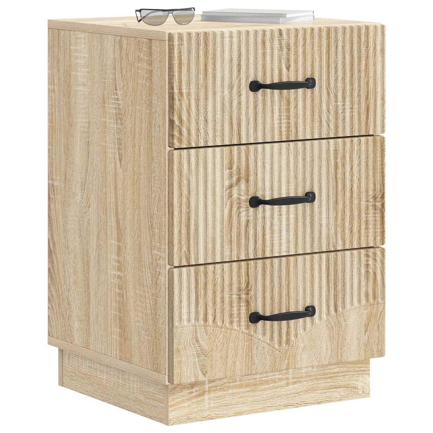 Nachttisch Sonoma-Eiche 43 x 41 x 63,5 cm Holzwerkstoff