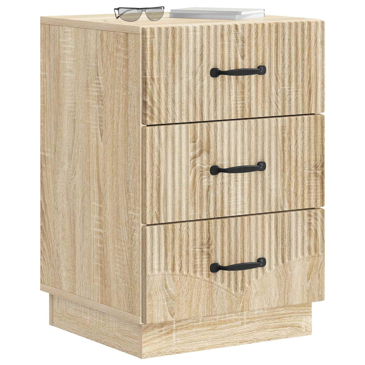 Nachttisch Sonoma-Eiche 43 x 41 x 63,5 cm Holzwerkstoff