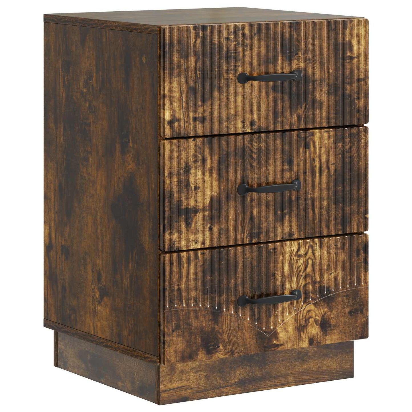 Nachttisch Geräucherte Eiche 43 x 41 x 63,5 cm Holzwerkstoff