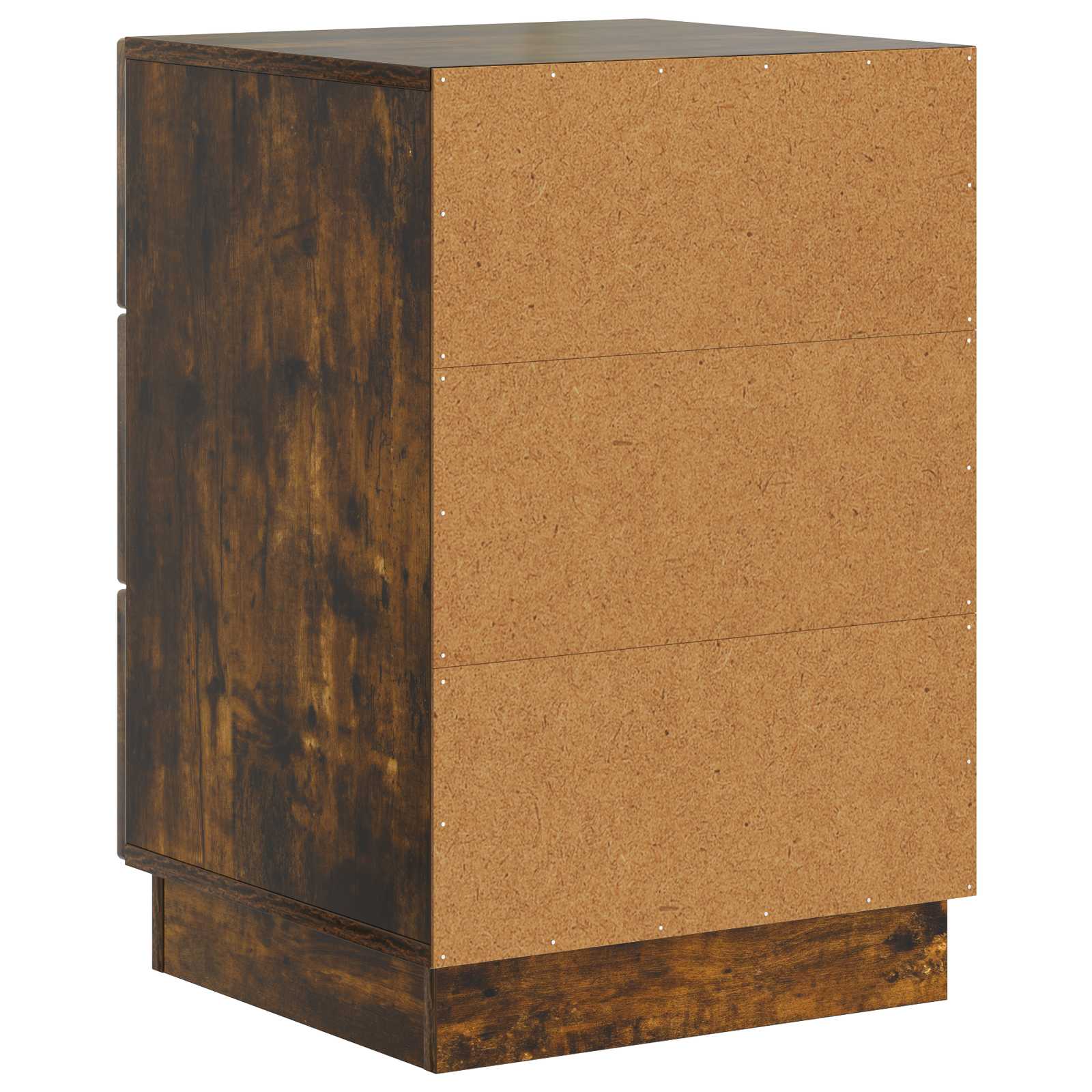 Nachttisch Geräucherte Eiche 43 x 41 x 63,5 cm Holzwerkstoff