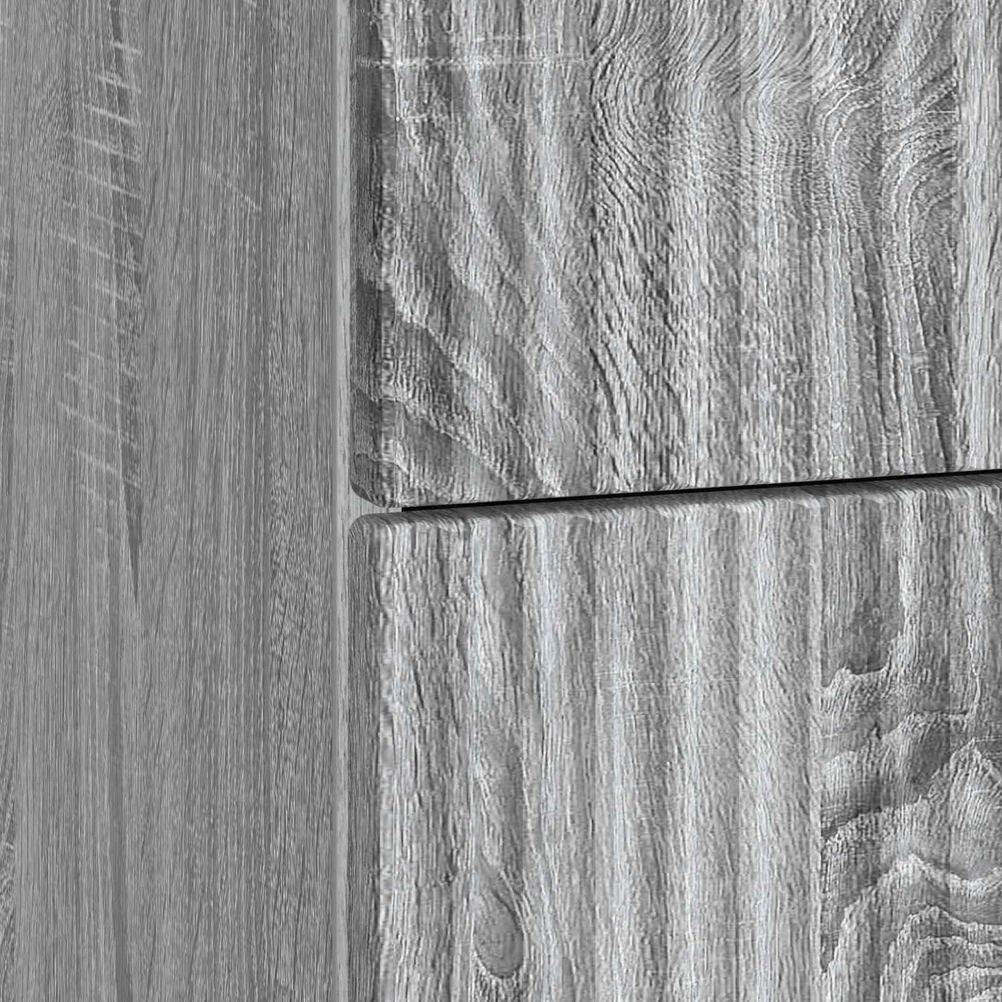 Nachttisch Graues Sonoma 43 x 41 x 63,5 cm Holzwerkstoff