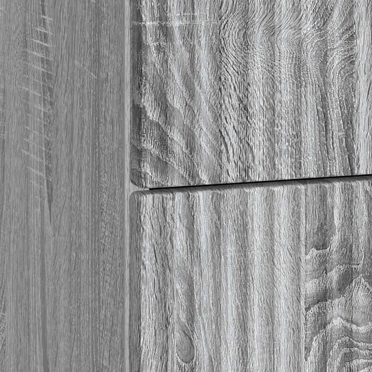 Nachttisch Graues Sonoma 43 x 41 x 63,5 cm Holzwerkstoff