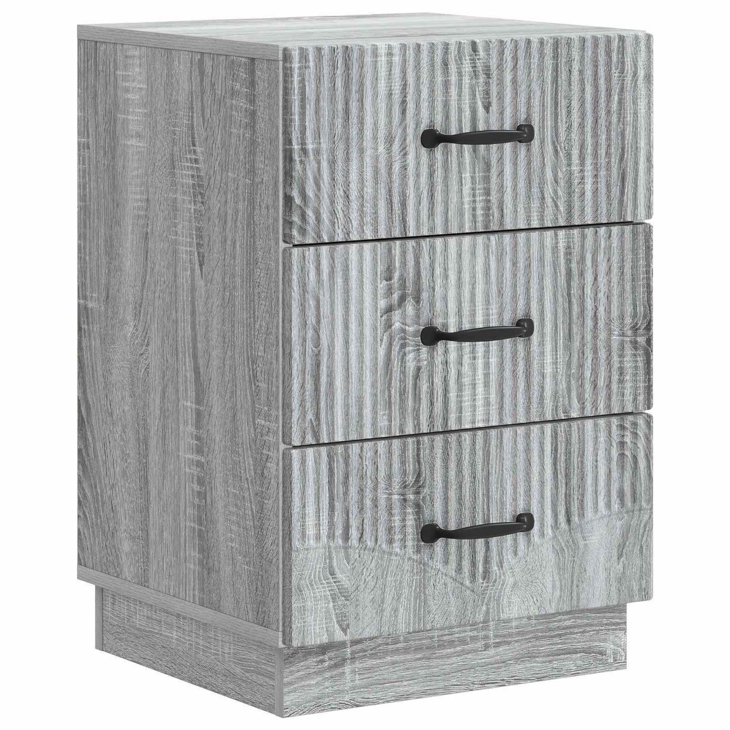 Nachttisch Graues Sonoma 43 x 41 x 63,5 cm Holzwerkstoff