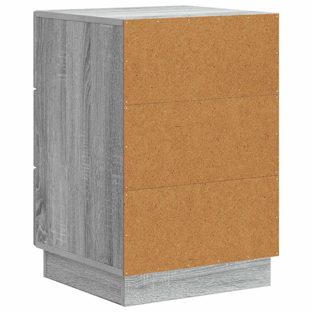 Nachttisch Graues Sonoma 43 x 41 x 63,5 cm Holzwerkstoff