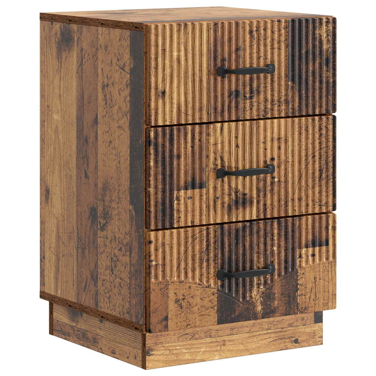 Nachttisch Altholz 43 x 41 x 63,5 cm Holzwerkstoff